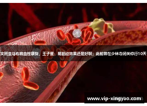 文班亚马右肩血栓康复，王子星：易筋经效果还是好啊；此前曾在少林寺闭关修行10天