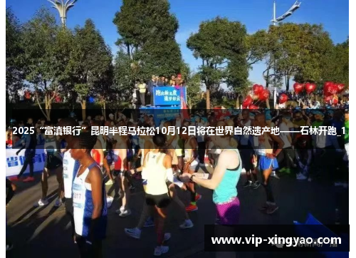 2025“富滇银行”昆明半程马拉松10月12日将在世界自然遗产地——石林开跑_1